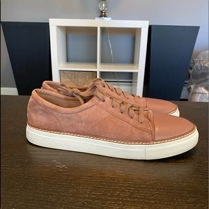 Maybe suede sneakers